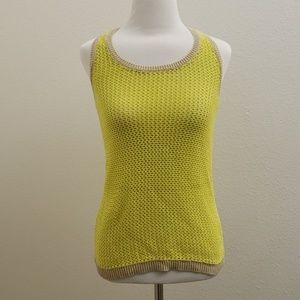Sweater Project 100% Cotton Open Weave Tank T133